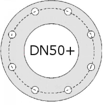 Flange DN50 to DN500 2 inch and above Stainless steel solenoid and angle seat piston valves 2/2 way normally closed and normally open.