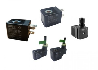 ATEX solenoid coils EExmIIT4, EExiaIICT4 and EExiaIICT6 coils including Nass magnet system 8/22, 8/30 and system 13/36 ATEX solenoid coils.