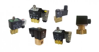 Brass solenoid valves, that are direct acting or zero rated, will work from vacuum up to maximum design pressure. Sometimes referred to as kick pilot, assisted lift or hung diaphragm.