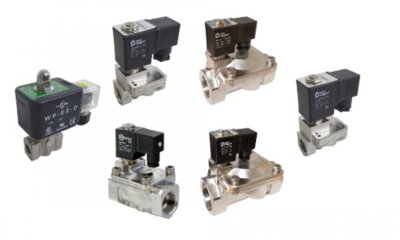 Stainless steel solenoid valves 2/2 way normally closed pressure assisted is failsafe closed requires electrical power to open. Pressure assisted uses the pressure difference between the inlet and outlet port to operate, sometimes referred to as servo assisted, internal pilot valve or floating diaphragm valve.