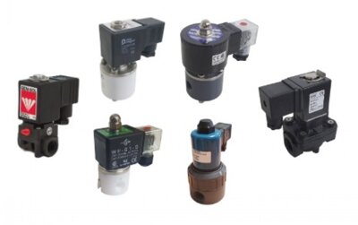 Clearance Plastic solenoid valves