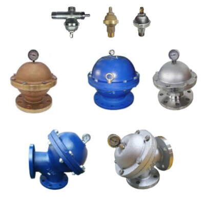 Water hammer arrestors designed to absorb and remove water hammer banging, thumping, clanking and rattling caused by water hammer shock waves.