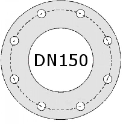 PN16 DN150 flange Gas solenoid valve to EN161 class A for use with Natural Gas, Propane Gas and Coke Gas as a safety shut off device or slam shut valve for gas power burners, atmospheric gas boilers, kilns and other gas applications.