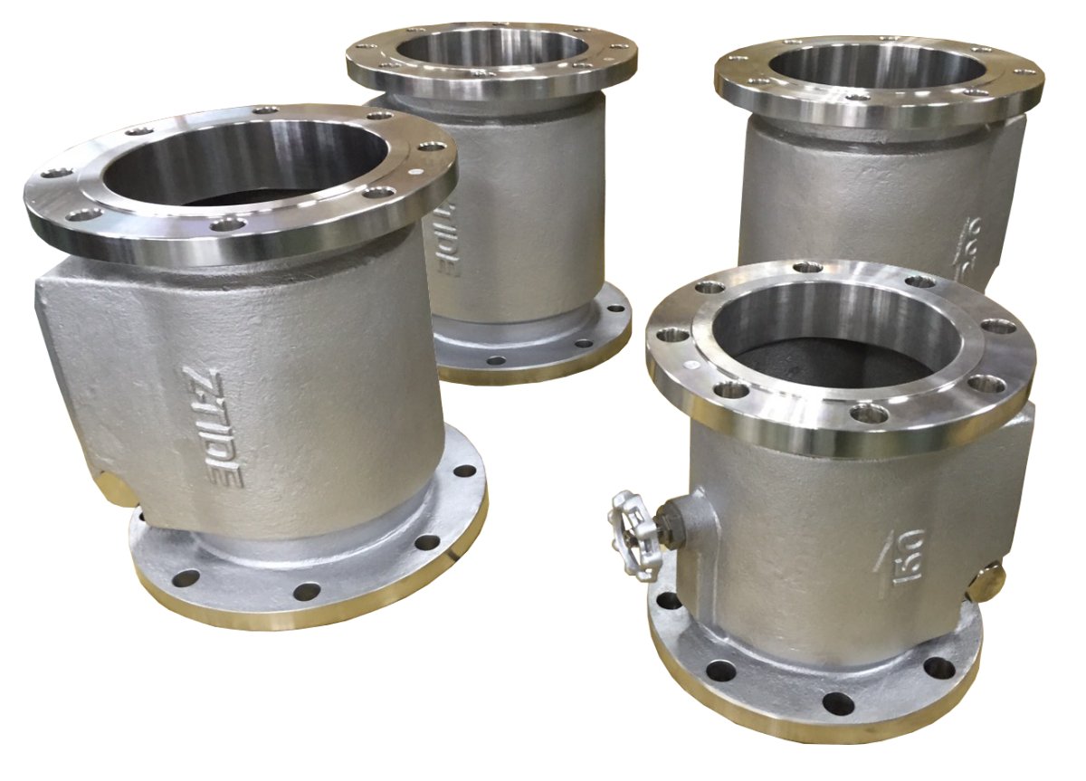 Silent non return check valves