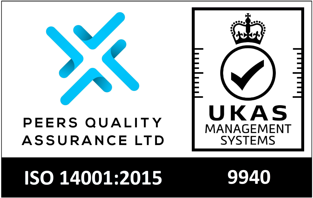 UKAS ISO14001:2015 Sustainability Certification
